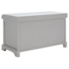 Banc de rangement tressé Euphemia marron SAFAVIEH - 33,5 x 16,1 x 19,9 - 34 L x 16 P x 20 H