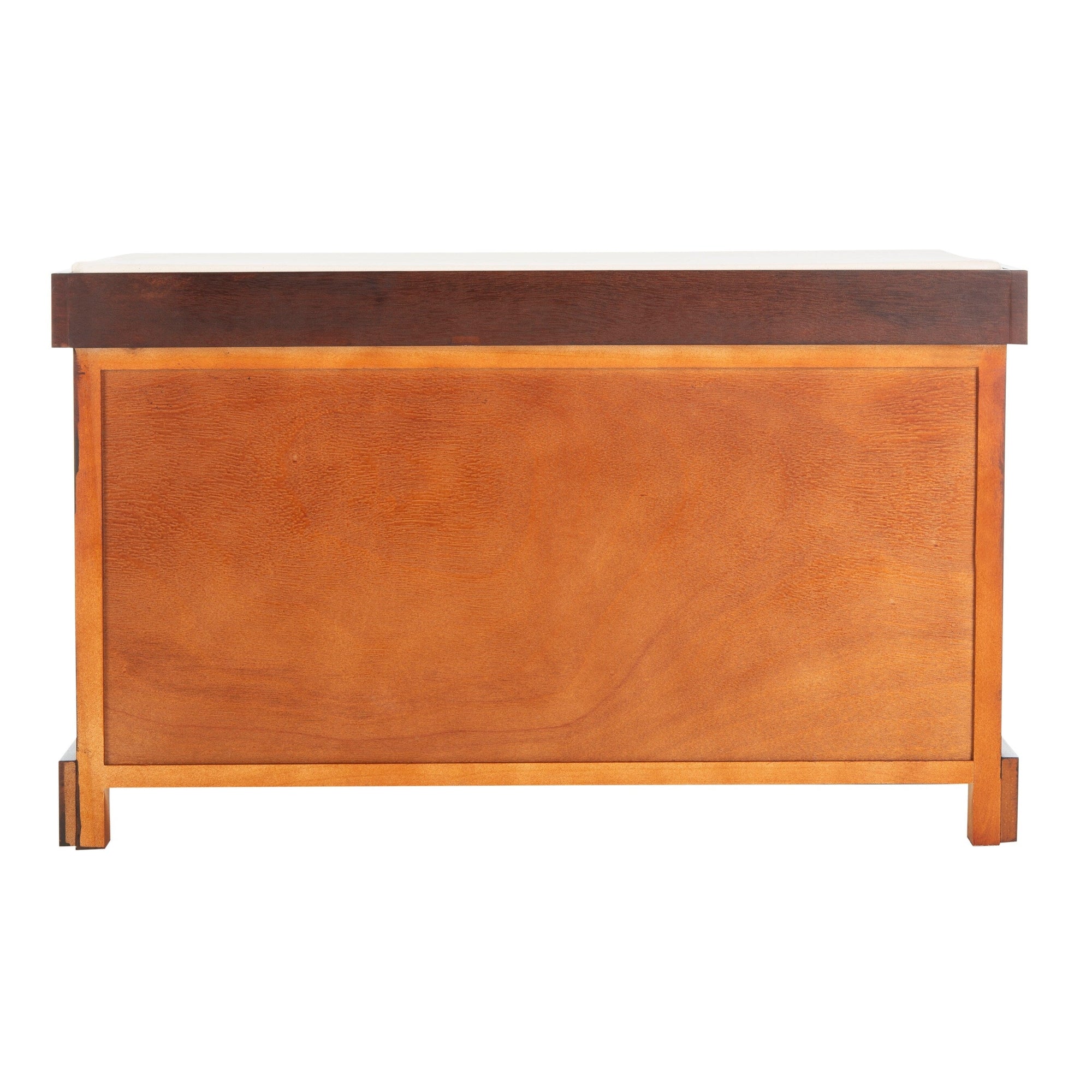 SAFAVIEH Euphemia Brown Woven Storage Basket Bench - 33.5 x 16.1 x 19.9 - 34Wx16Dx20H