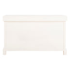 Banc de rangement tressé Euphemia marron SAFAVIEH - 33,5 x 16,1 x 19,9 - 34 L x 16 P x 20 H