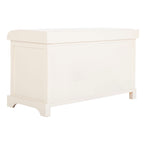 Banc de rangement tressé Euphemia marron SAFAVIEH - 33,5 x 16,1 x 19,9 - 34 L x 16 P x 20 H