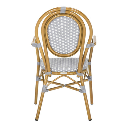 Chaises empilables Felicity French Bistro de SAFAVIEH (lot de 2) - 20 L x 35 P x 24 H