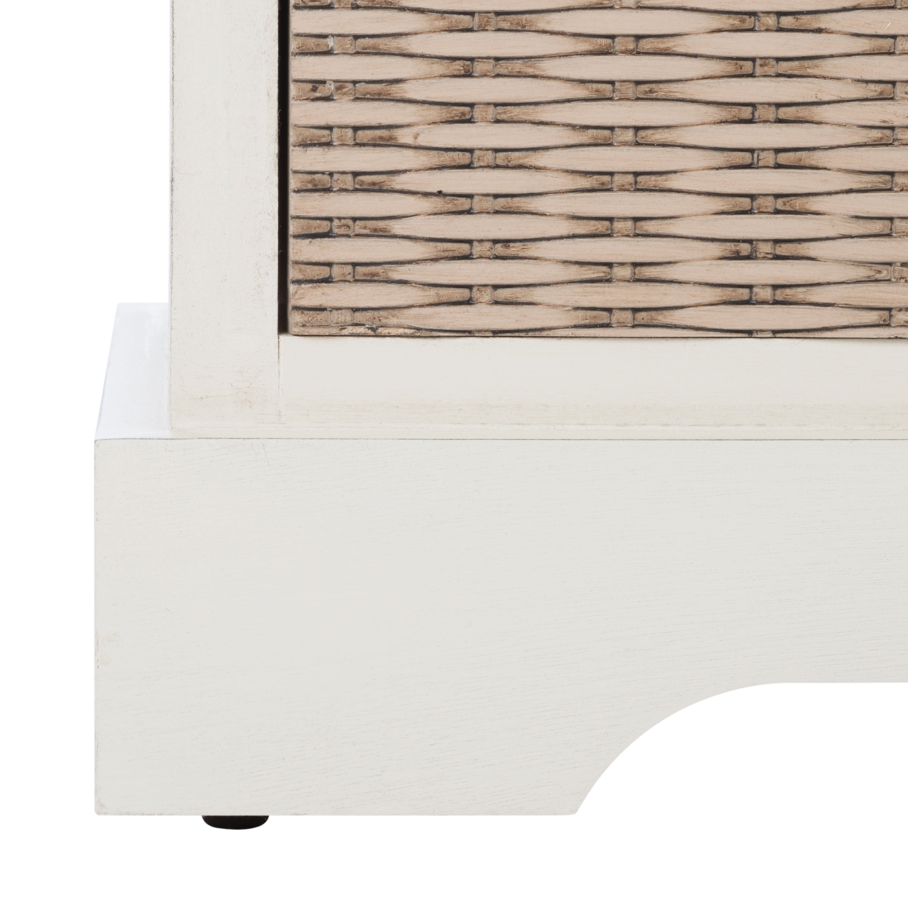 Banc de rangement 3 tiroirs avec coussins SAFAVIEH Fiorello - 47,3 l x 15 L x 19 H - 47 l x 15 P x 19 H