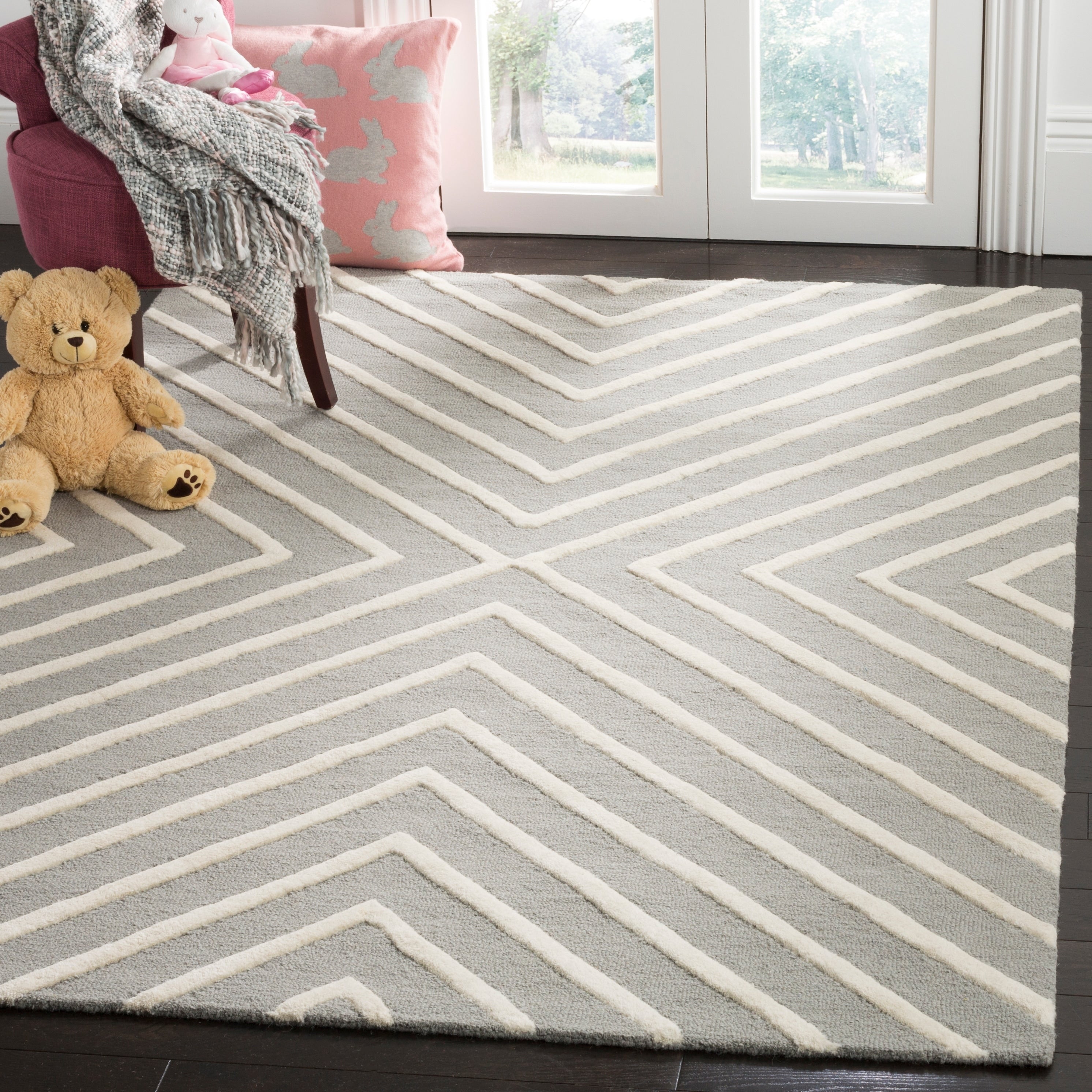 Tapis en laine Brionna fait main pour enfants SAFAVIEH