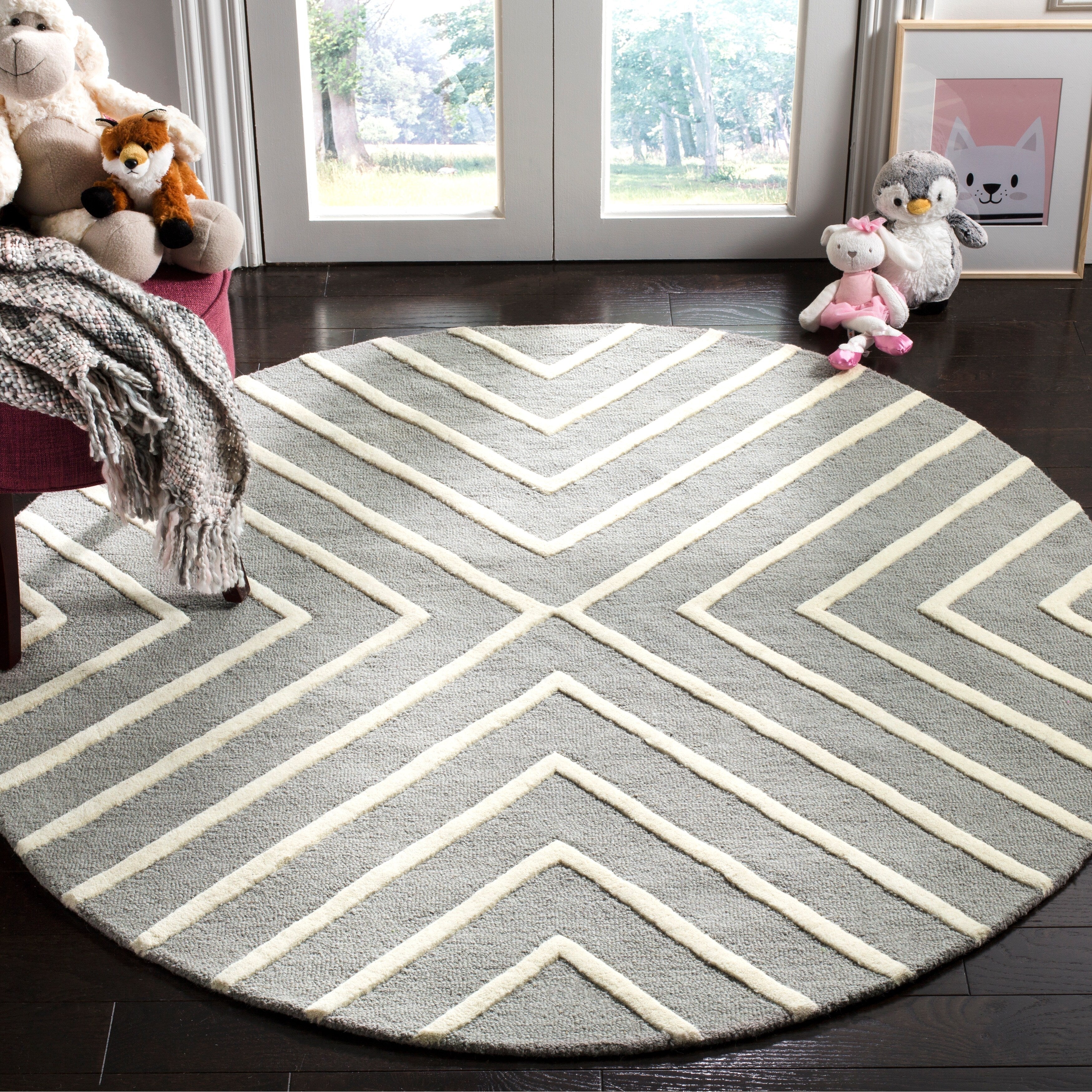 Tapis en laine Brionna fait main pour enfants SAFAVIEH