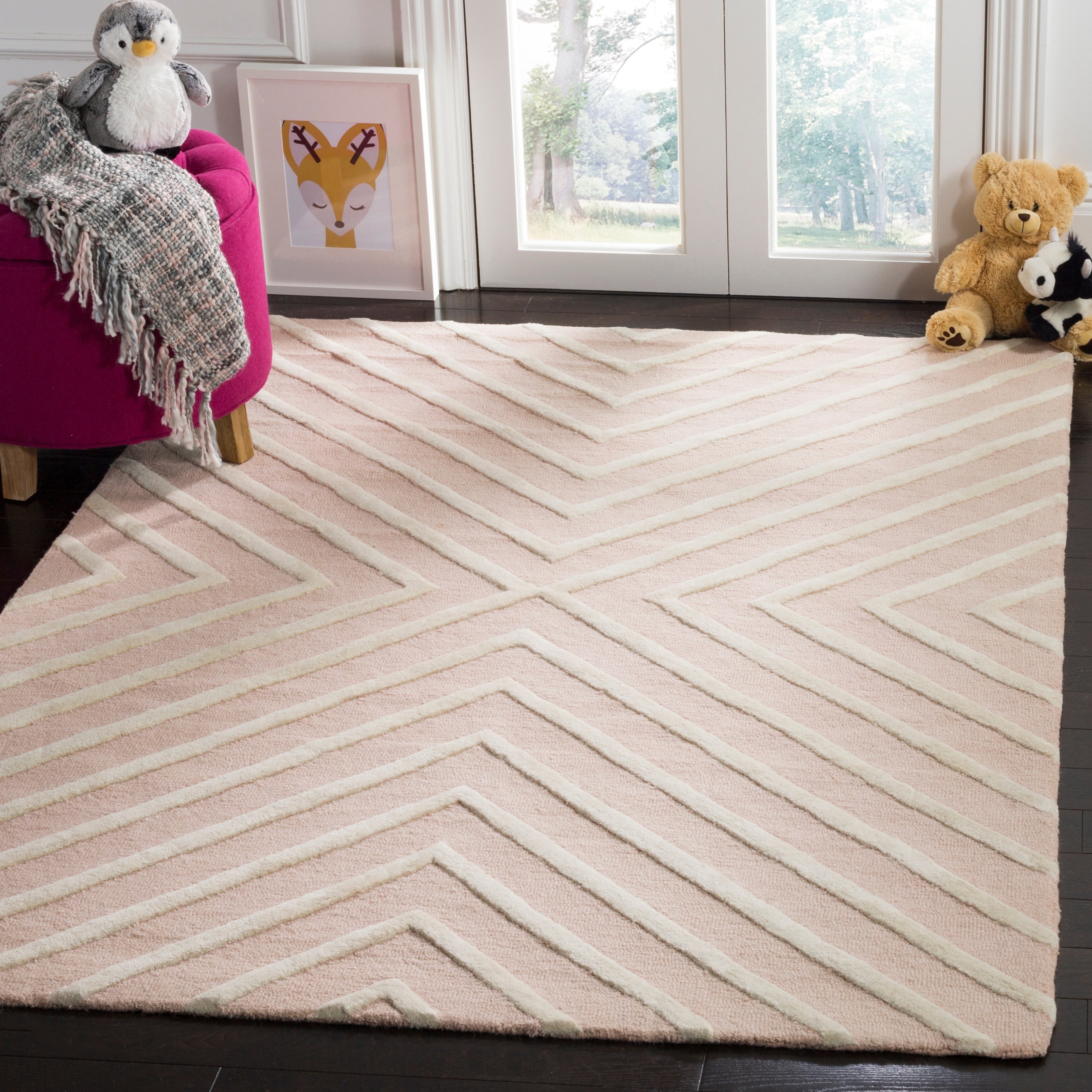 Tapis en laine Brionna fait main pour enfants SAFAVIEH