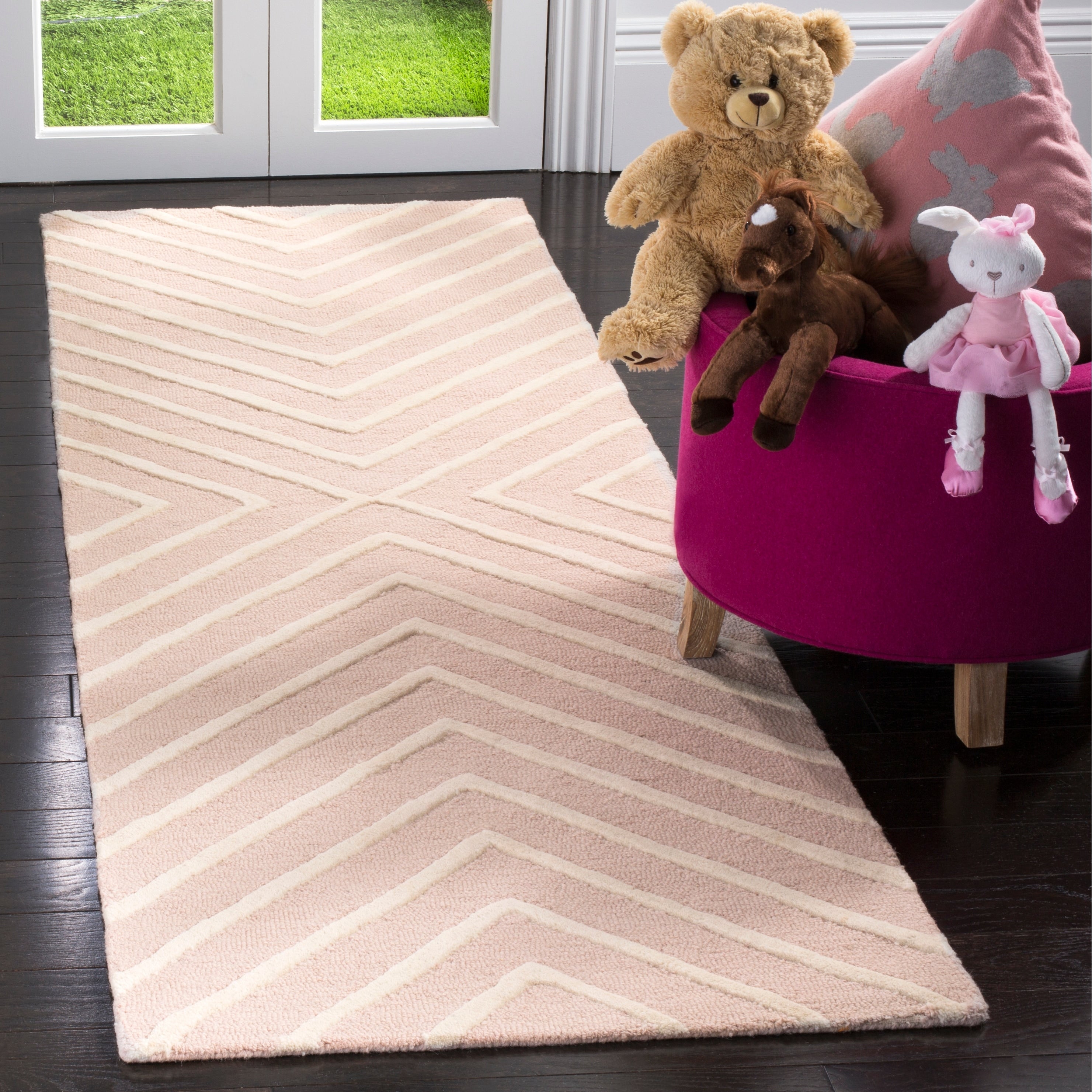 Tapis en laine Brionna fait main pour enfants SAFAVIEH