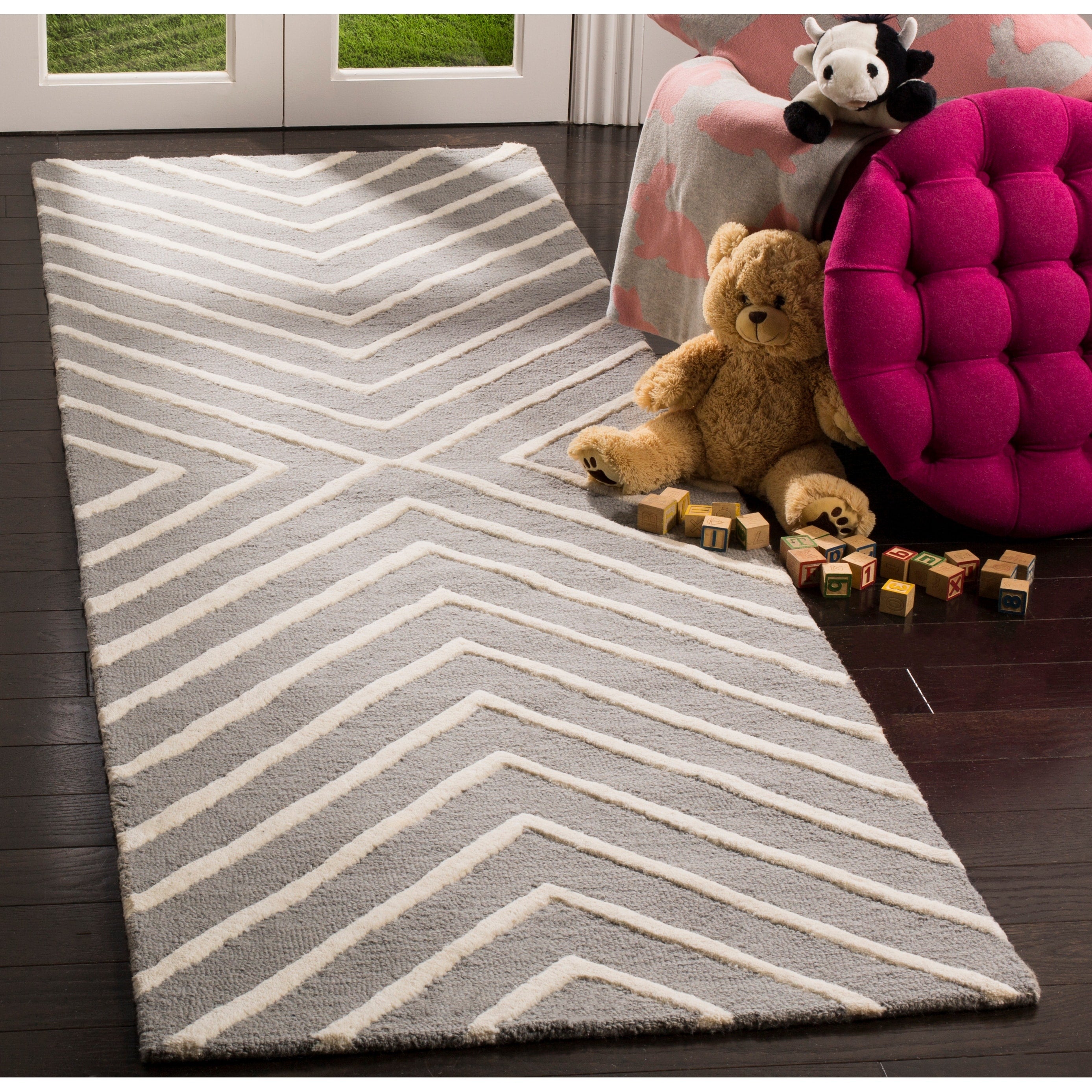 Tapis en laine Brionna fait main pour enfants SAFAVIEH
