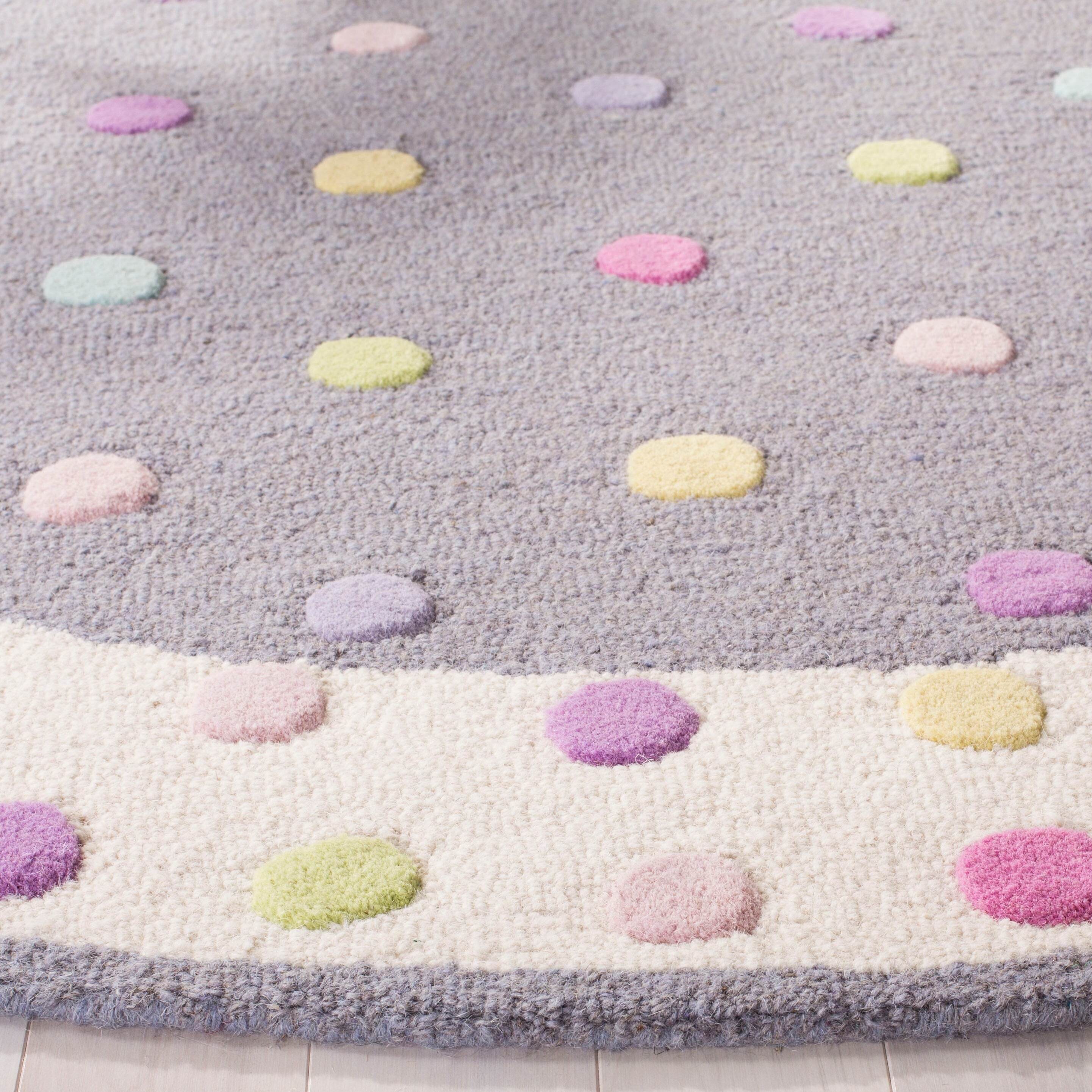 Tapis en laine Jocelyne fait main pour enfants SAFAVIEH
