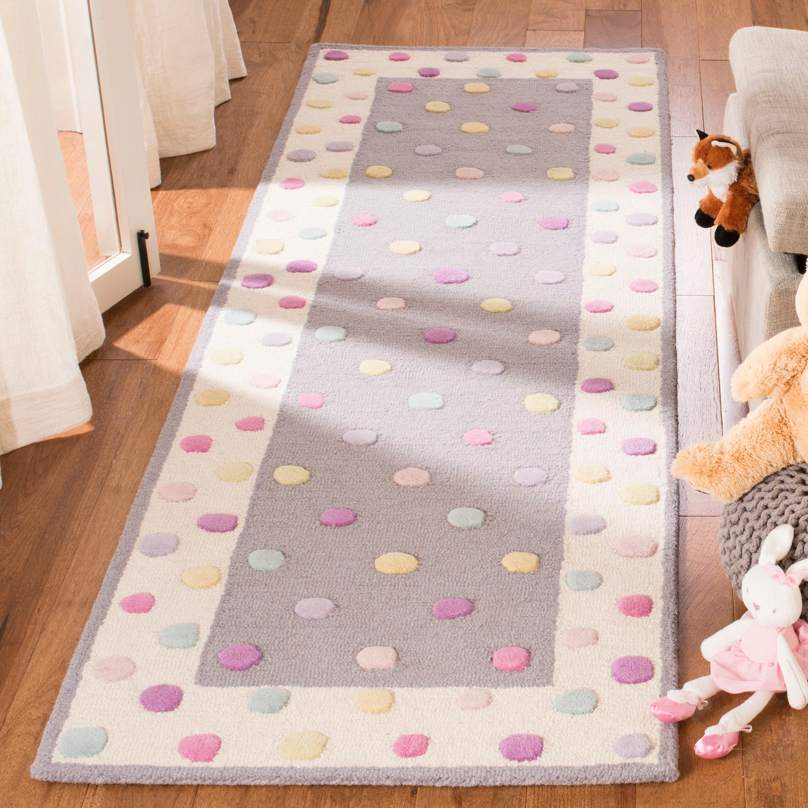 Tapis en laine Jocelyne fait main pour enfants SAFAVIEH