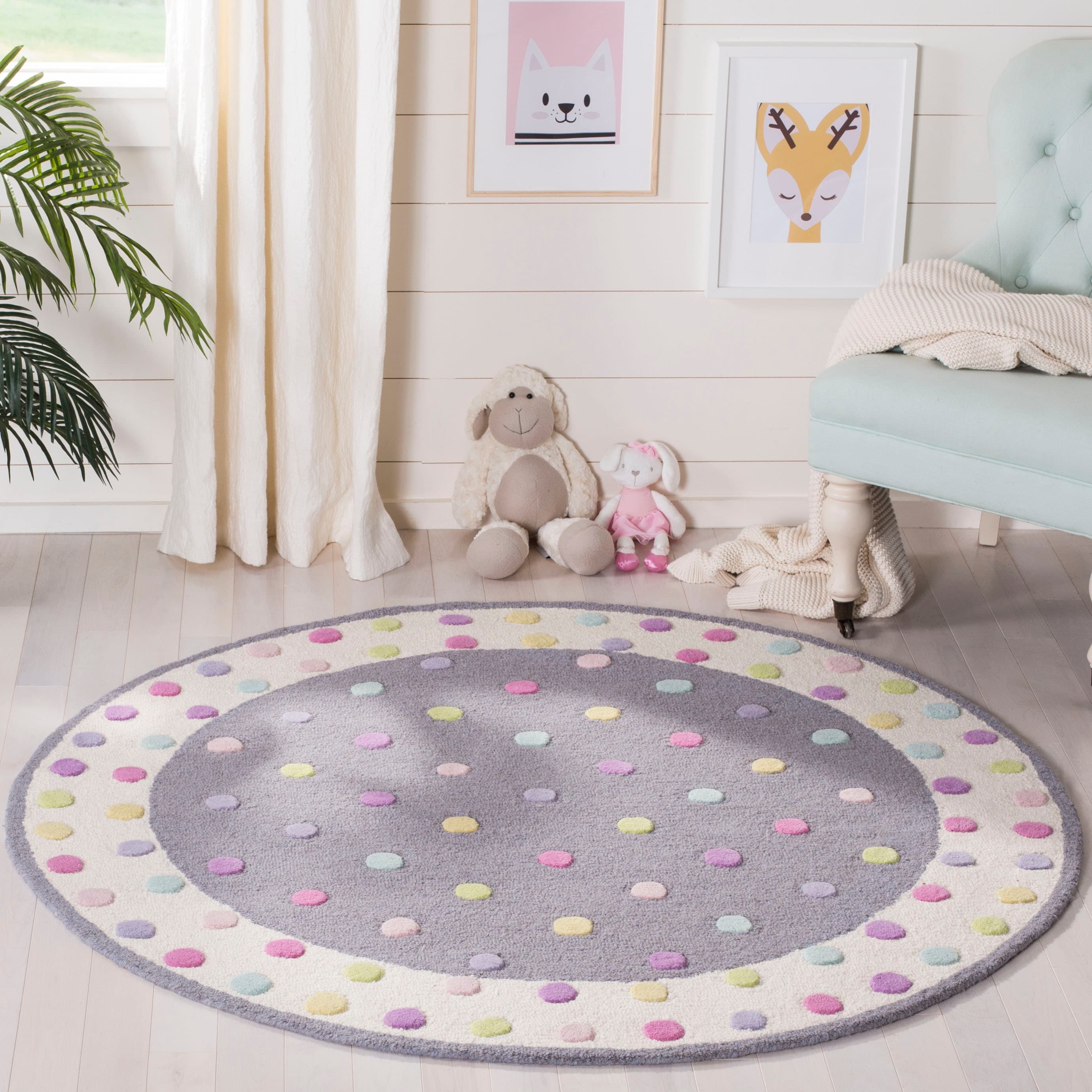 Tapis en laine Jocelyne fait main pour enfants SAFAVIEH