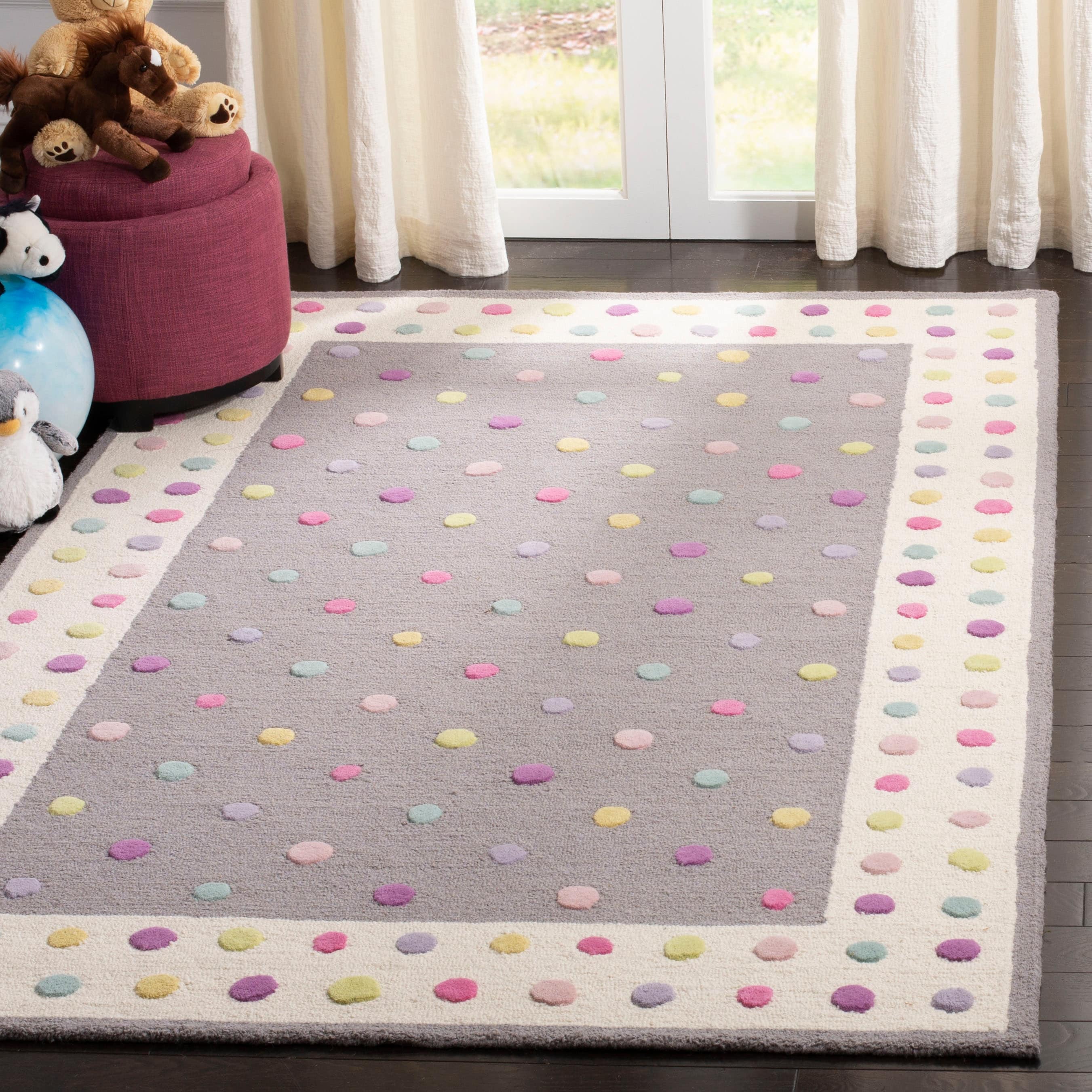 Tapis en laine Jocelyne fait main pour enfants SAFAVIEH
