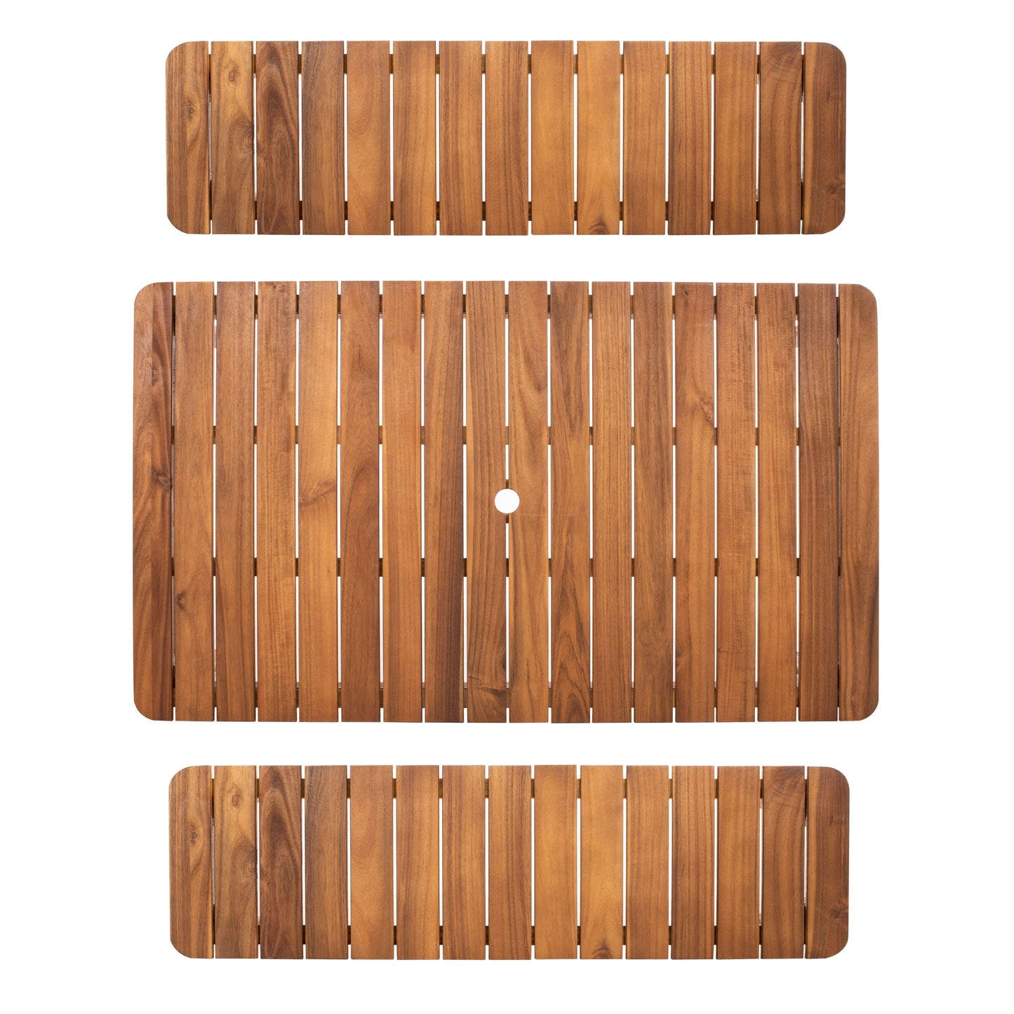 Ensemble table et 2 bancs SAFAVIEH Hedi - 35 L x 60 P x 29 H