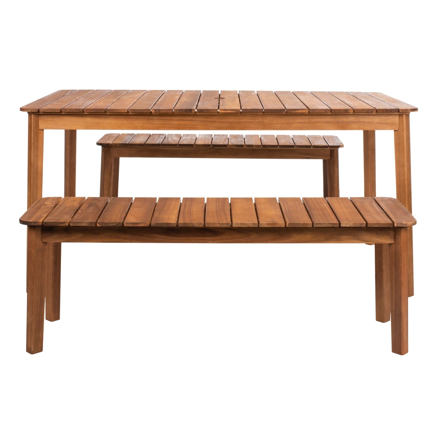 Ensemble table et 2 bancs SAFAVIEH Hedi - 35 L x 60 P x 29 H
