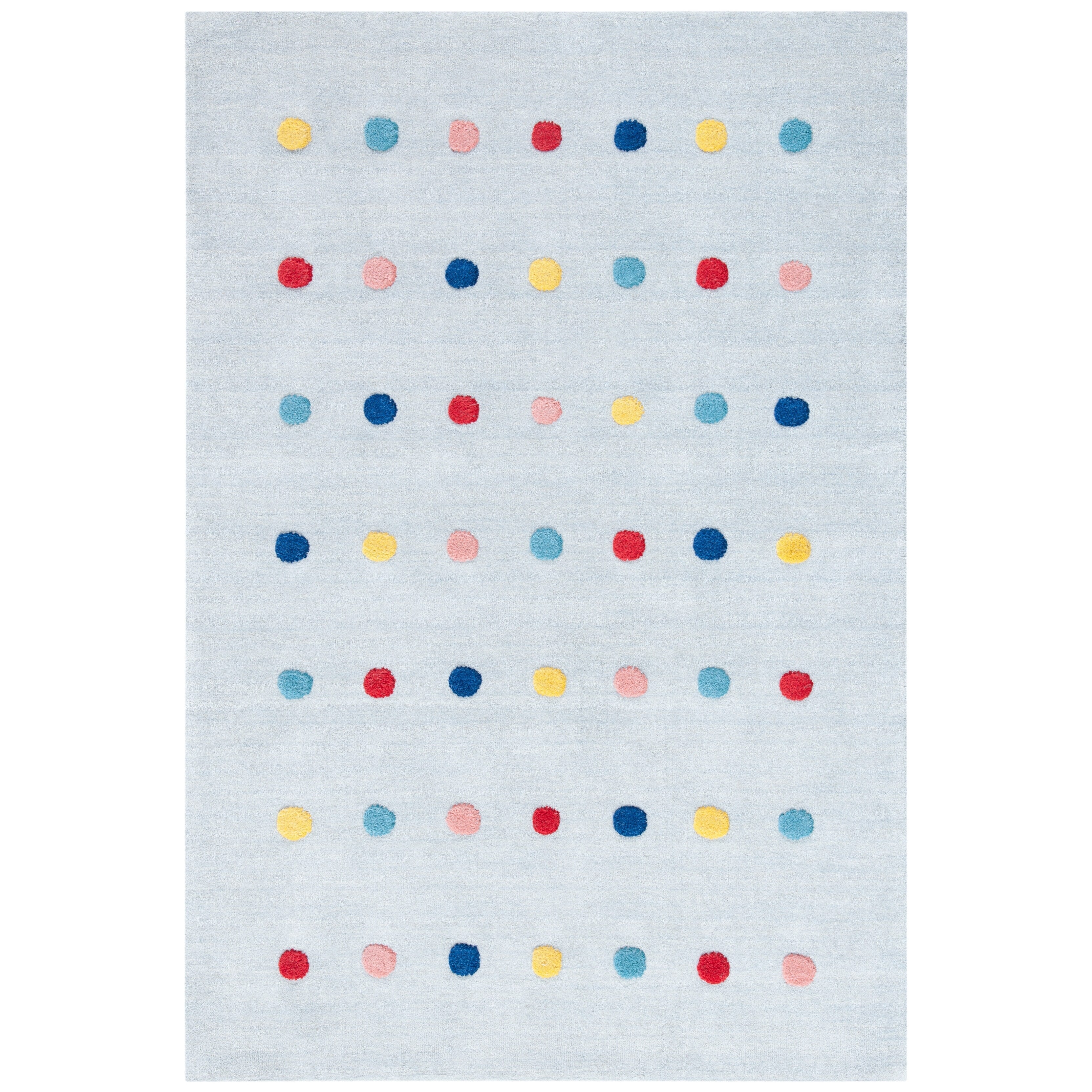 Tapis en laine à pois Karan pour enfants SAFAVIEH