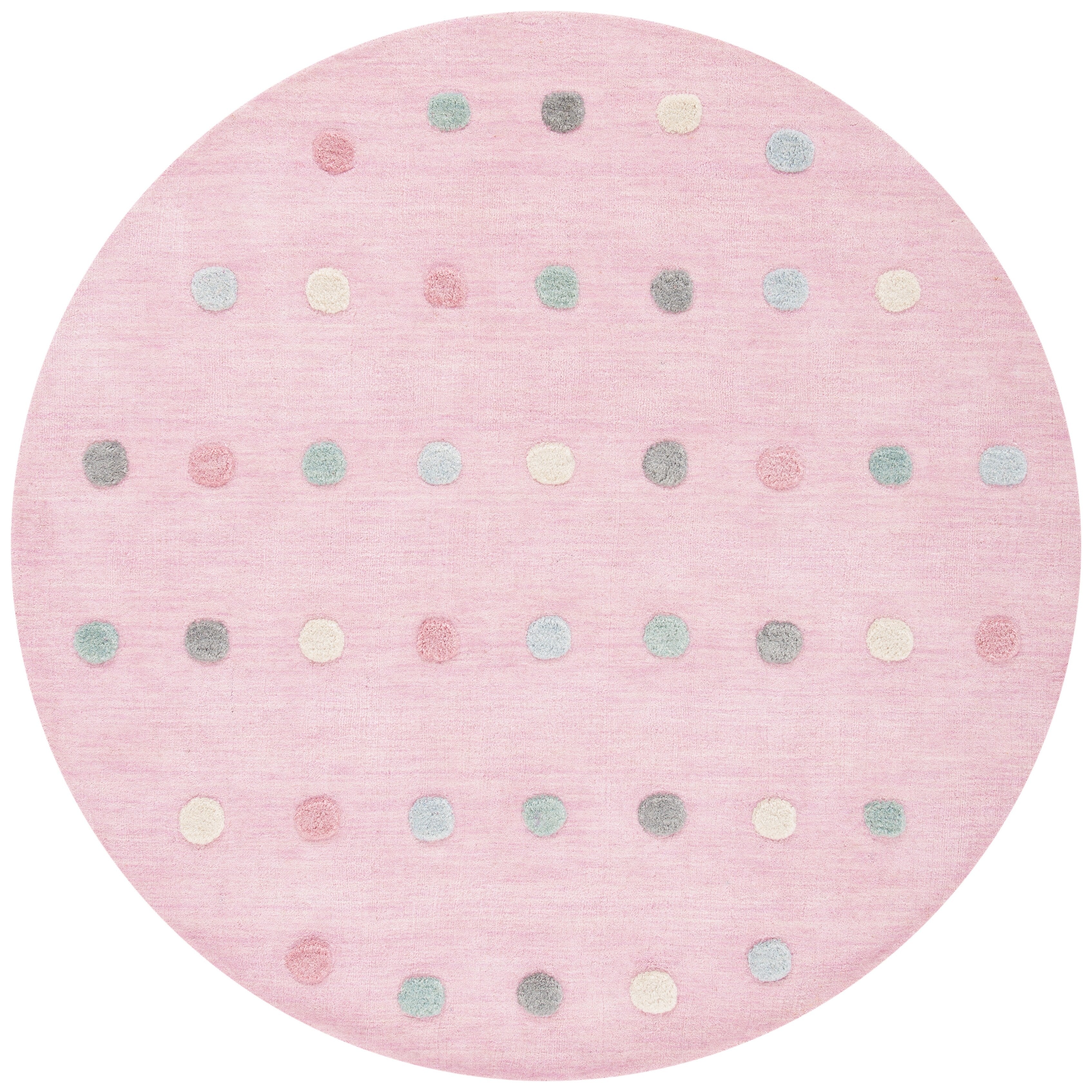 Tapis en laine à pois Karan pour enfants SAFAVIEH