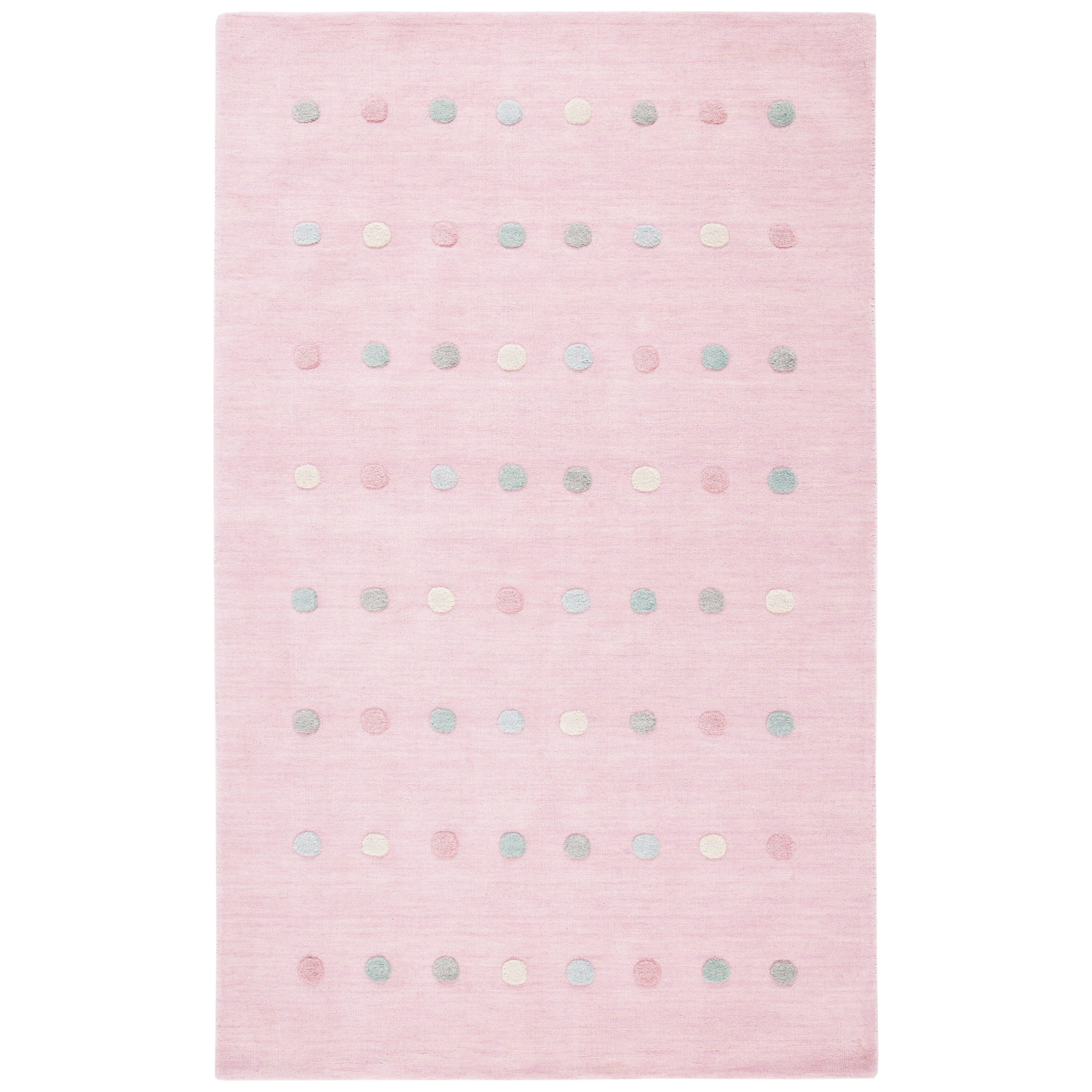 Tapis en laine à pois Karan pour enfants SAFAVIEH