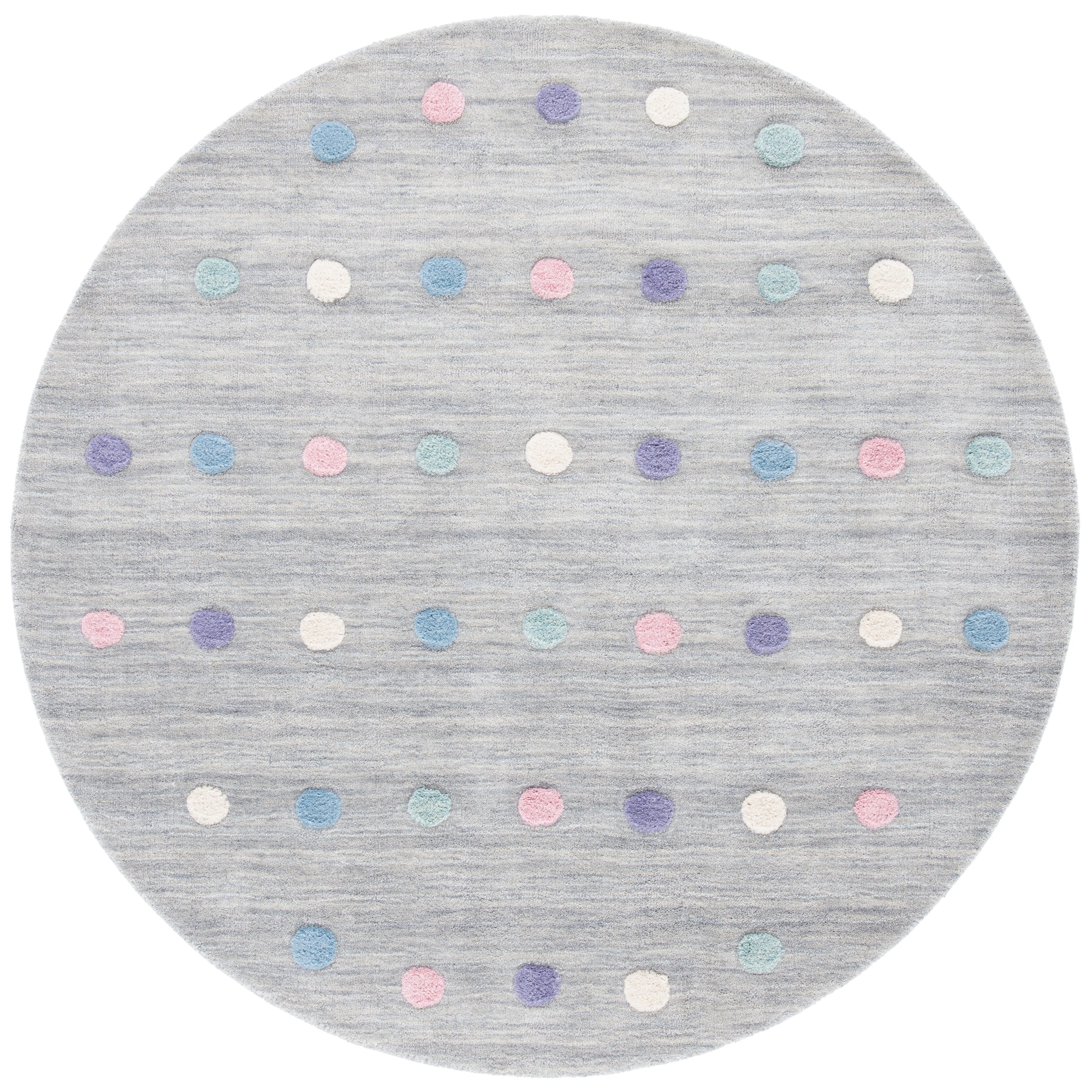 Tapis en laine à pois Karan pour enfants SAFAVIEH