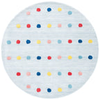 Tapis en laine à pois Karan pour enfants SAFAVIEH