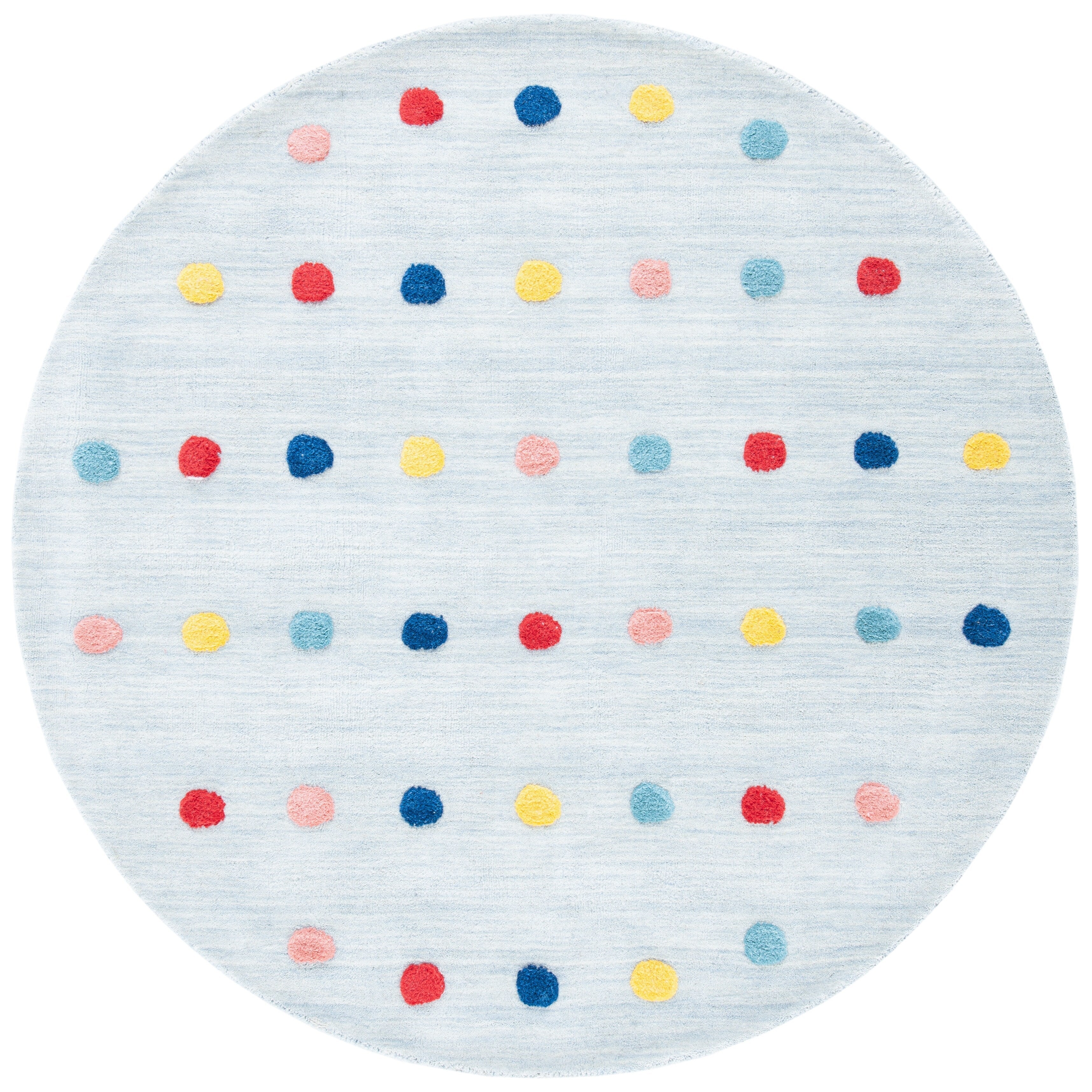 Tapis en laine à pois Karan pour enfants SAFAVIEH