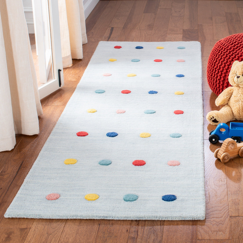 Tapis en laine à pois Karan pour enfants SAFAVIEH