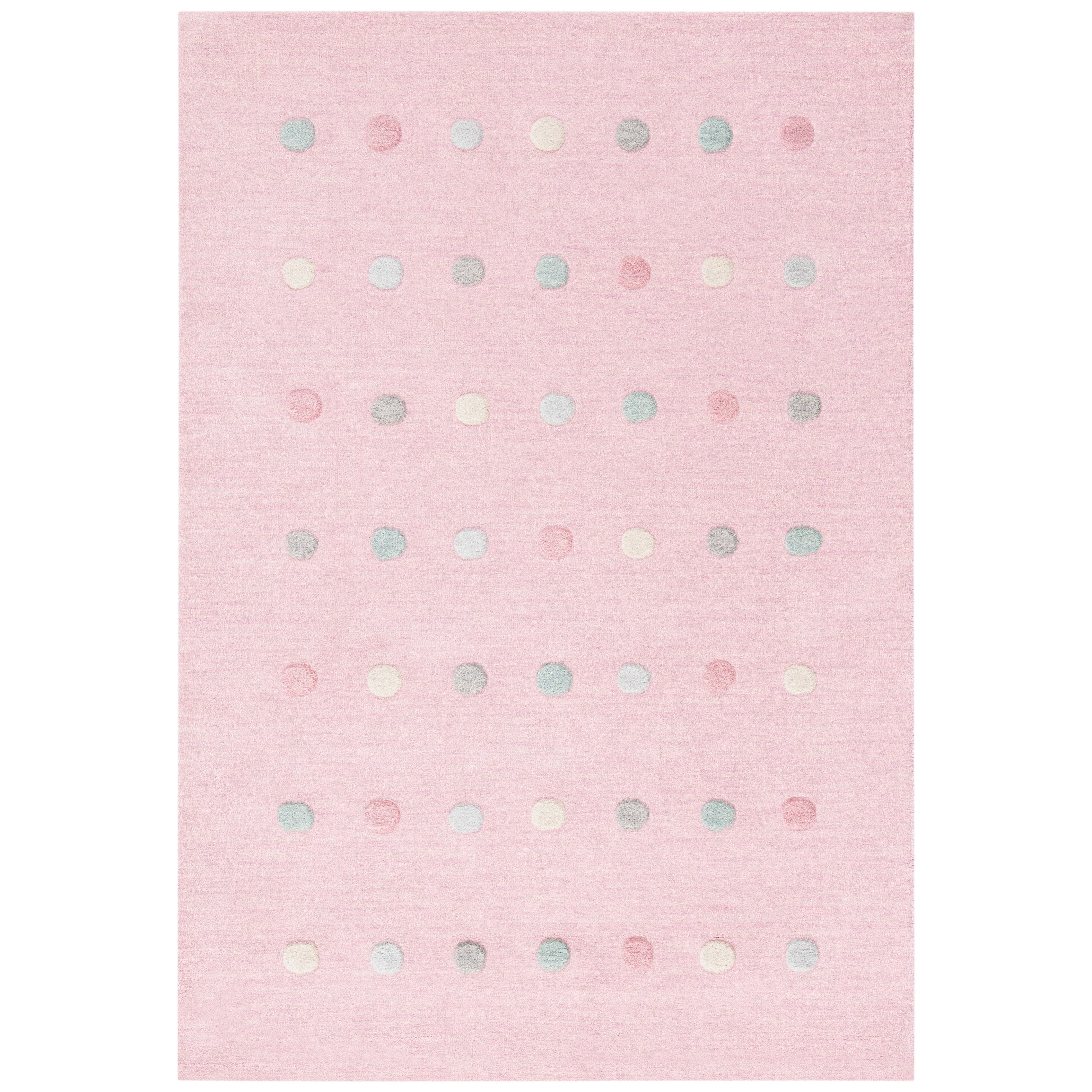Tapis en laine à pois Karan pour enfants SAFAVIEH