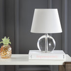 Lampe de table Chastity en marbre de 14 pouces de SAFAVIEH Lighting - 10 x 10 x 14 - 10 L x 10 P x 14 H