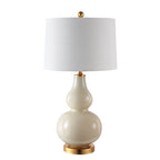 Lampe de table SAFAVIEH Lighting Diede Gourd (lot de 2) - 15 x 15 x 28,5 cm - 15 l x 15 p x 29 h