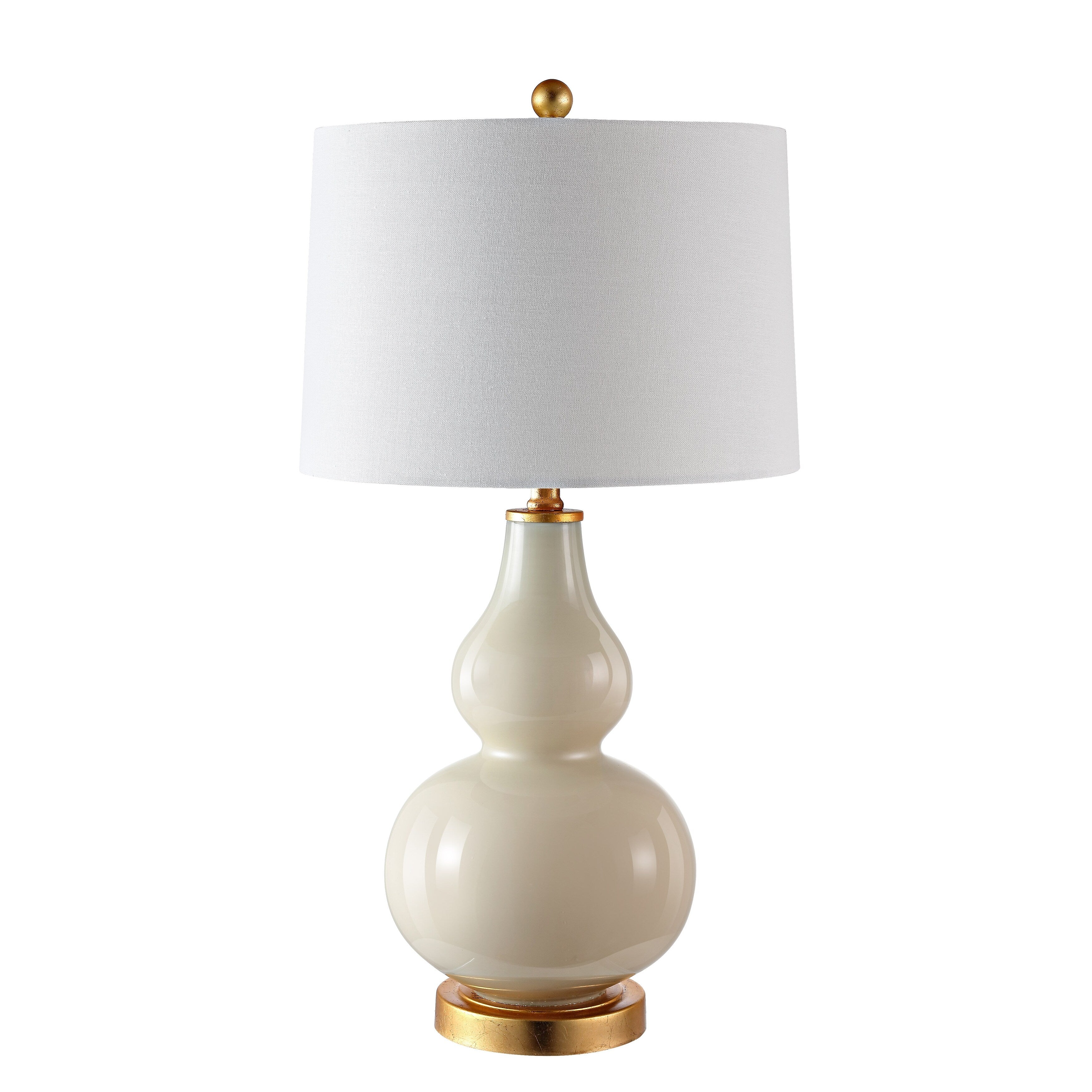 Lampe de table SAFAVIEH Lighting Diede Gourd (lot de 2) - 15 x 15 x 28,5 cm - 15 l x 15 p x 29 h