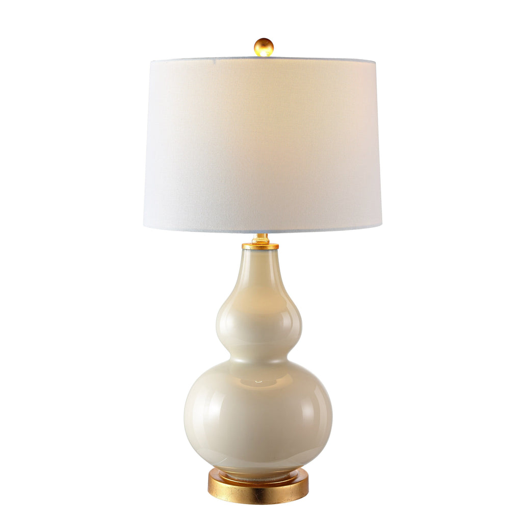 Lampe de table SAFAVIEH Lighting Diede Gourd (lot de 2) - 15 x 15 x 28,5 cm - 15 l x 15 p x 29 h