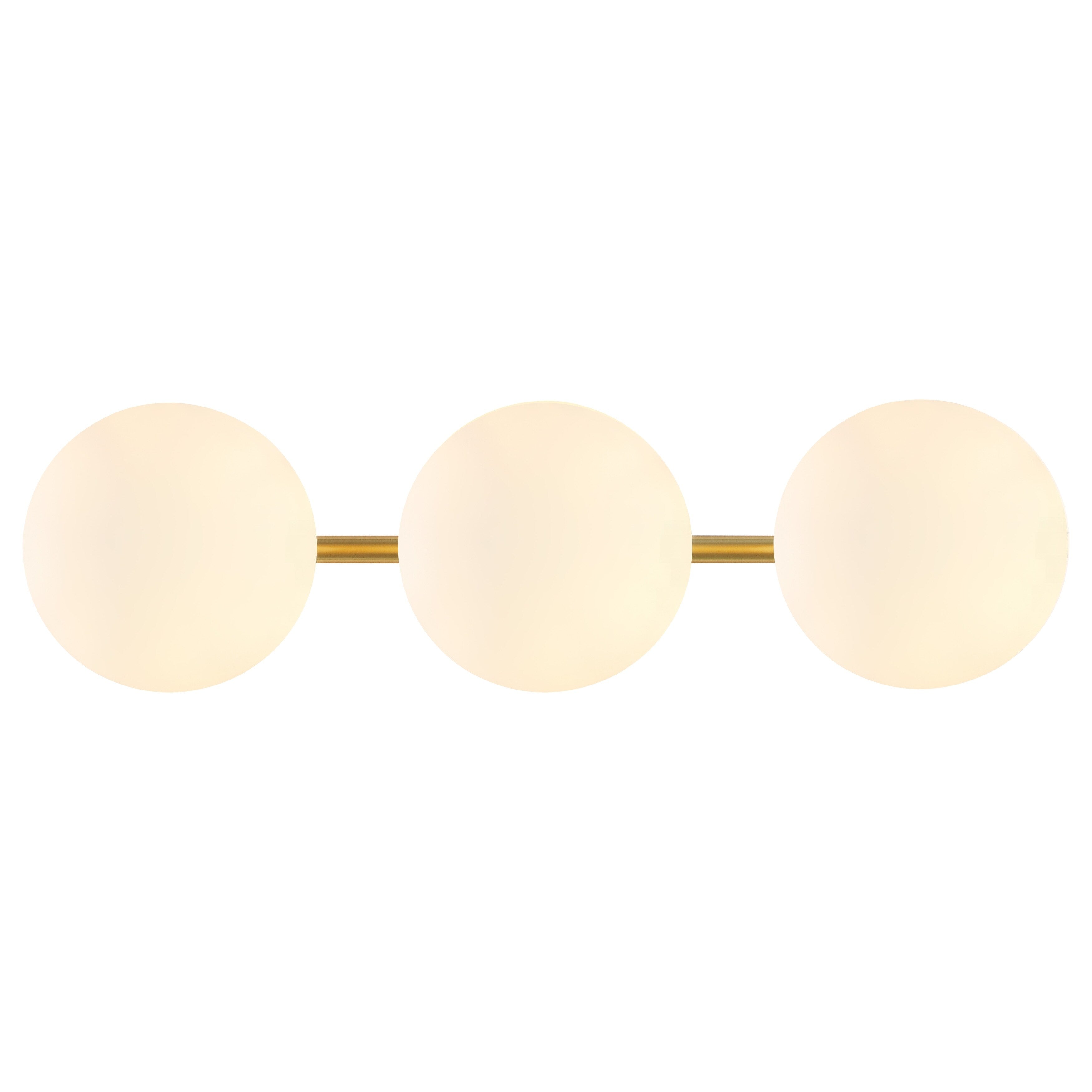 Applique murale traditionnelle Lambrini 21 de SAFAVIEH Lighting (3 ampoules) - 6 L x 8 P x 21 H - 21 L x 8 P x 6 H