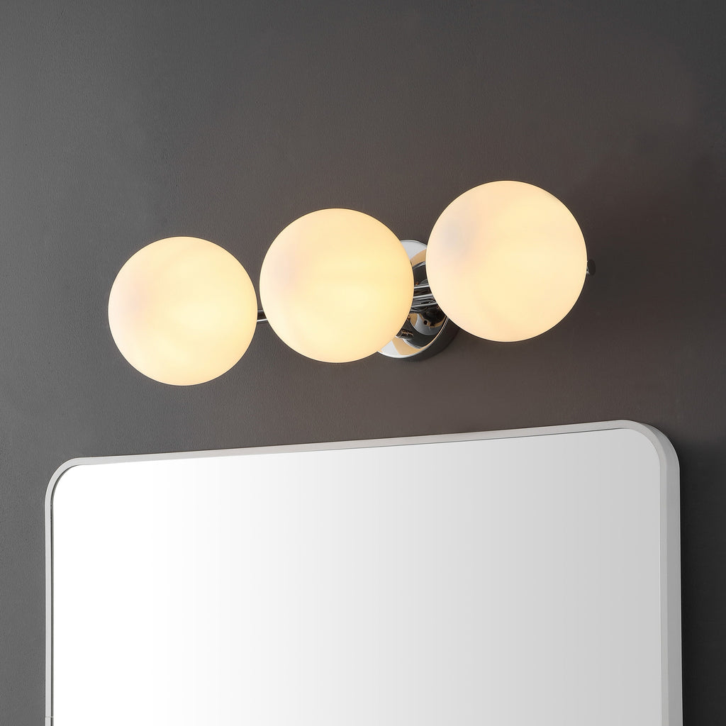 Applique murale traditionnelle Lambrini 21 de SAFAVIEH Lighting (3 ampoules) - 6 L x 8 P x 21 H - 21 L x 8 P x 6 H