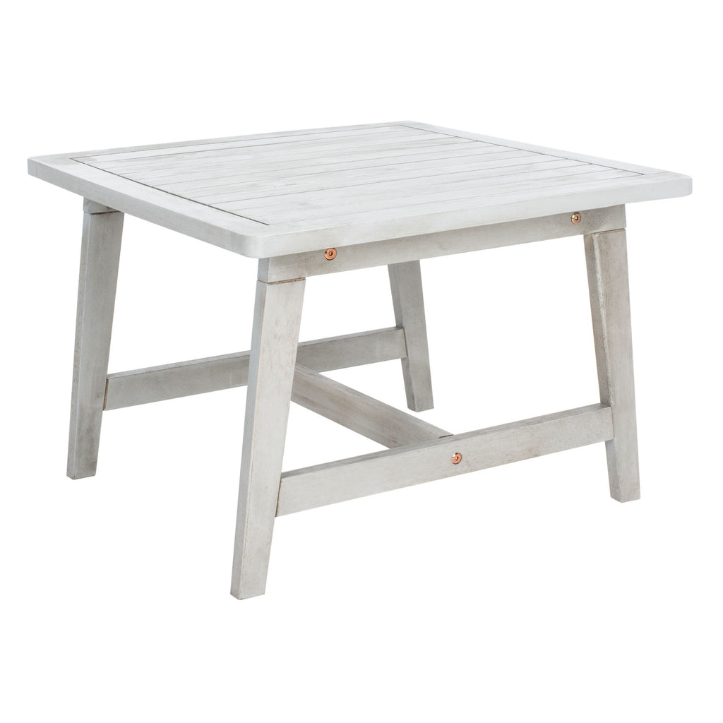 Ensemble de chaises et table d'extérieur SAFAVIEH Lissy en acacia et corde - 24 l x 28 p x 31 h