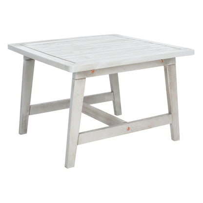 Ensemble de chaises et table d'extérieur SAFAVIEH Lissy en acacia et corde - 24 l x 28 p x 31 h