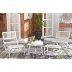 Ensemble de chaises et table d'extérieur SAFAVIEH Lissy en acacia et corde - 24 l x 28 p x 31 h