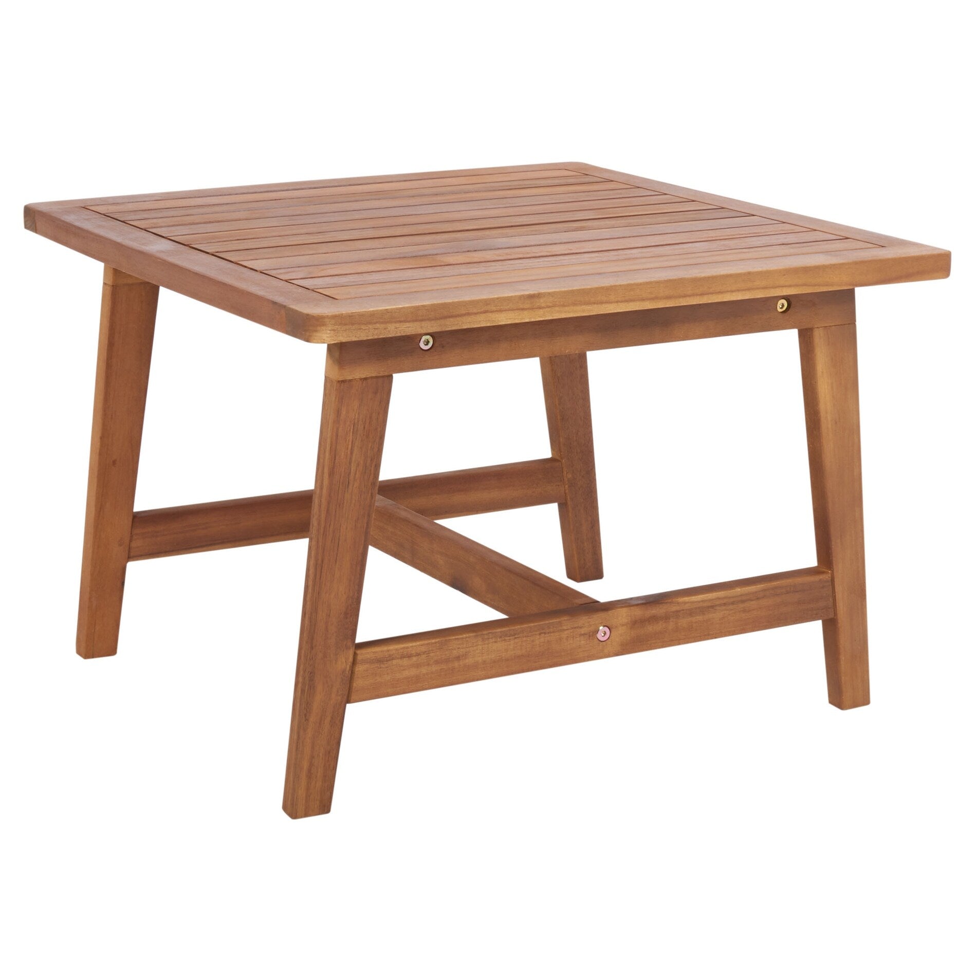 Ensemble de chaises et table d'extérieur SAFAVIEH Lissy en acacia et corde - 24 l x 28 p x 31 h