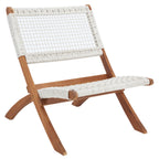 Ensemble de chaises et table d'extérieur SAFAVIEH Lissy en acacia et corde - 24 l x 28 p x 31 h