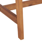 Ensemble de chaises et table d'extérieur SAFAVIEH Lissy en acacia et corde - 24 l x 28 p x 31 h