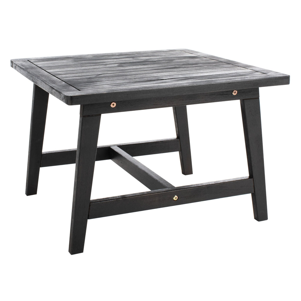 Ensemble de chaises et table d'extérieur SAFAVIEH Lissy en acacia et corde - 24 l x 28 p x 31 h
