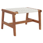 Ensemble de chaises et table d'extérieur SAFAVIEH Lissy en acacia et corde - 24 l x 28 p x 31 h