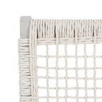 Ensemble de chaises et table d'extérieur SAFAVIEH Lissy en acacia et corde - 24 l x 28 p x 31 h