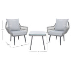 Ensemble de salon 3 pièces SAFAVIEH Londyn - 27 L x 28 P x 30 H