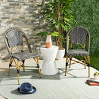 Chaises de salle à manger empilables SAFAVIEH Marolyn (lot de 2) - 18 L x 22 P x 35 H