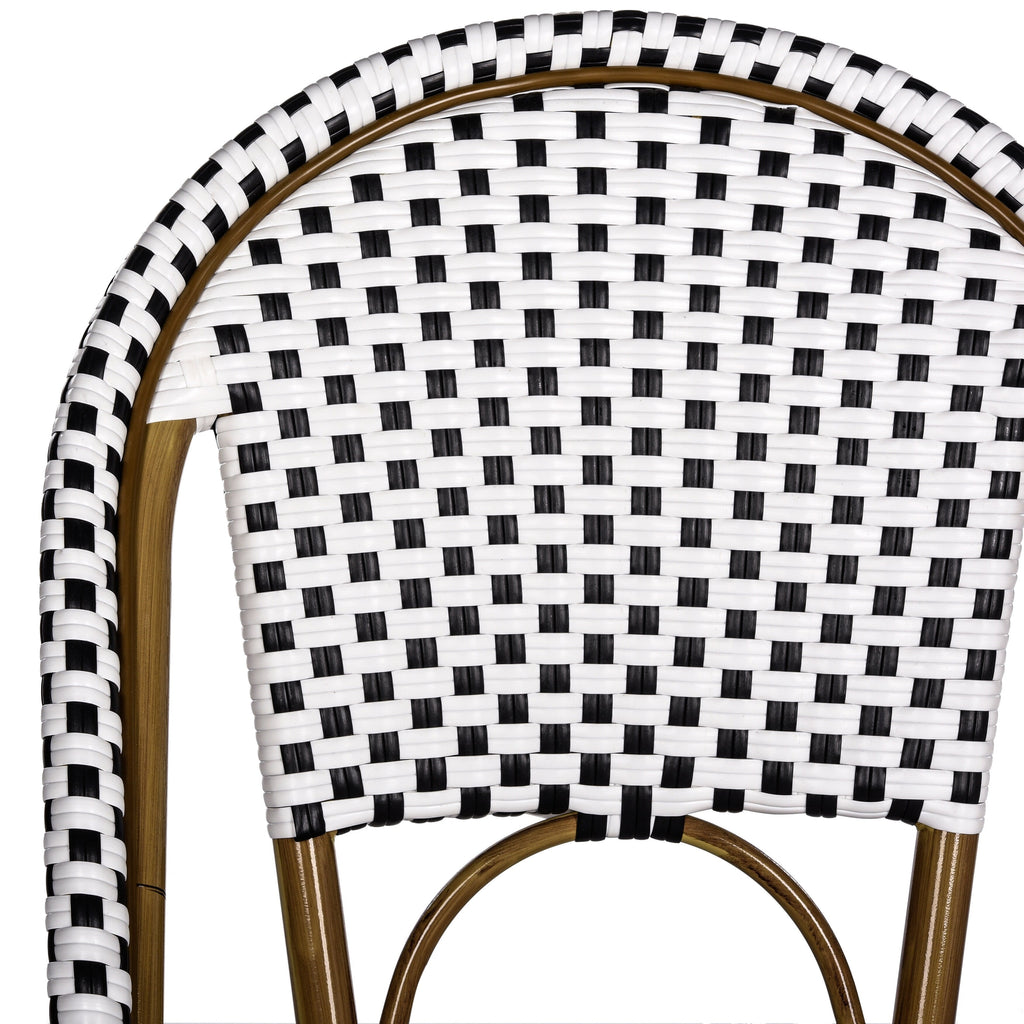 Chaises de salle à manger empilables SAFAVIEH Marolyn (lot de 2) - 18 L x 22 P x 35 H