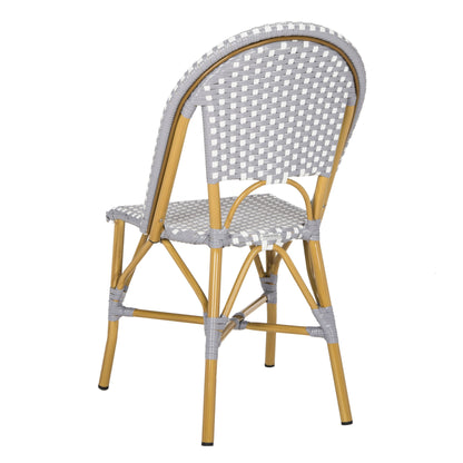 Chaises de salle à manger empilables SAFAVIEH Marolyn (lot de 2) - 18 L x 22 P x 35 H