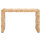 Console en rotin Mindel SAFAVIEH - 51 x 14 x 32 cm
