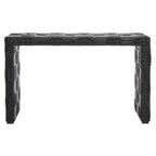 Console en rotin Mindel SAFAVIEH - 51 x 14 x 32 cm