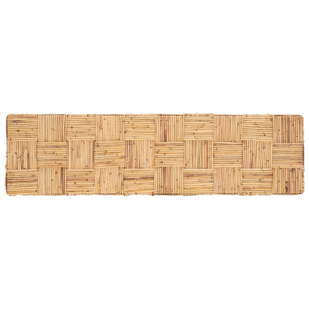 Console en rotin Mindel SAFAVIEH - 51 x 14 x 32 cm