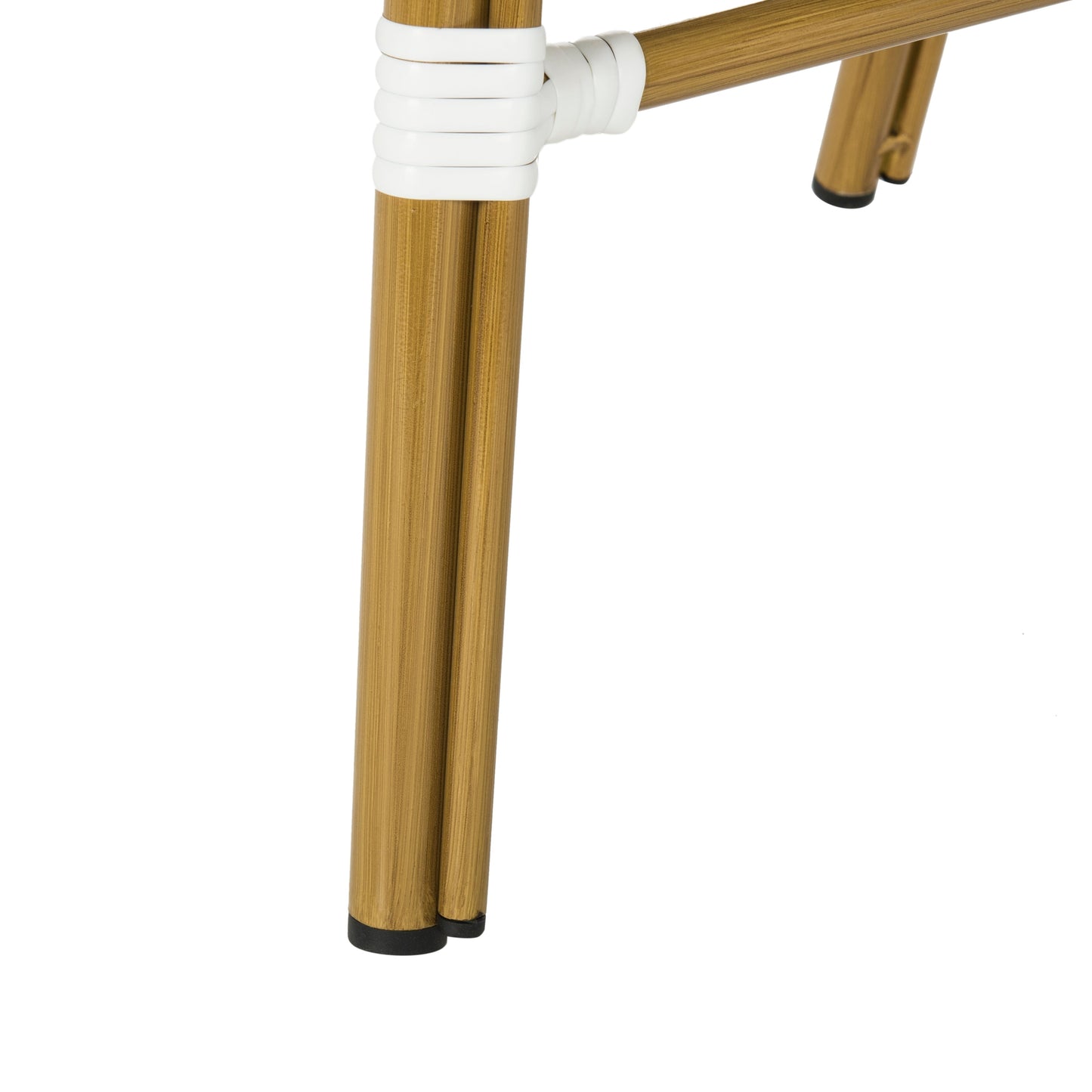 Chaises empilables SAFAVIEH Mya French Bistro (lot de 2) - 21 L x 34 P x 25 H