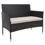 Ensemble de patio 4 pièces Abdul de SAFAVIEH. - 42 L x 23 P x 33 H