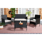 Ensemble de patio 4 pièces Abdul de SAFAVIEH. - 42 L x 23 P x 33 H